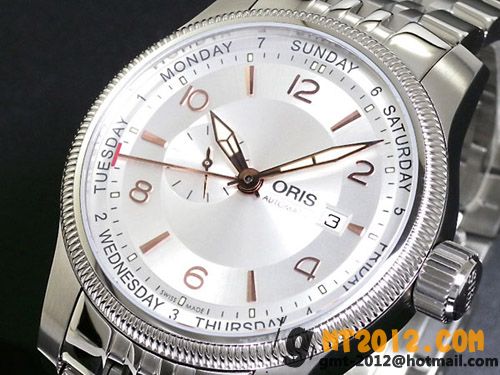 オリススーパーコピー 腕時計 ビッグクラウン ポインターデイ 64576294061M