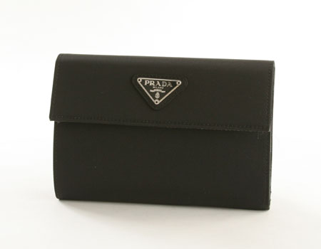 プラダスーパーコピー テスート 二つ折財布 ブラック M510