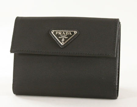 プラダスーパーコピー テスート 二つ折財布 ブラック 1M0523